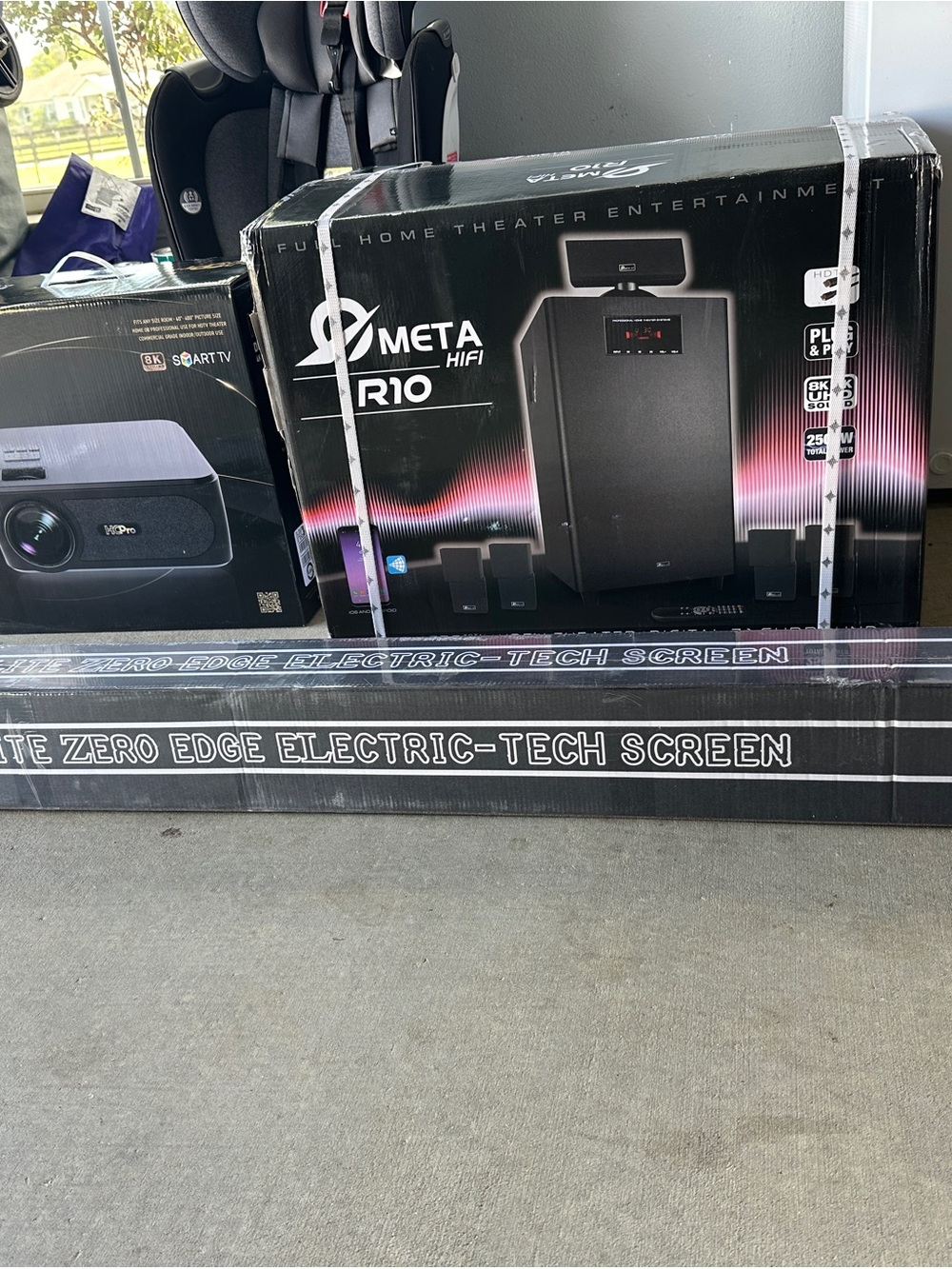 HCPro DLA NZ700 4K Laser Projector - Black